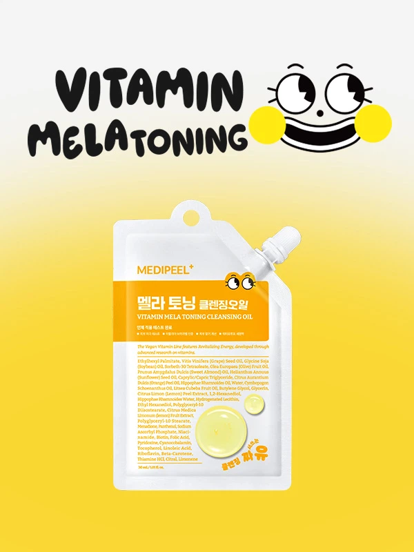 MEDIPEEL Vitamin Mela Toning Cleansing Oil 30 ml image 2