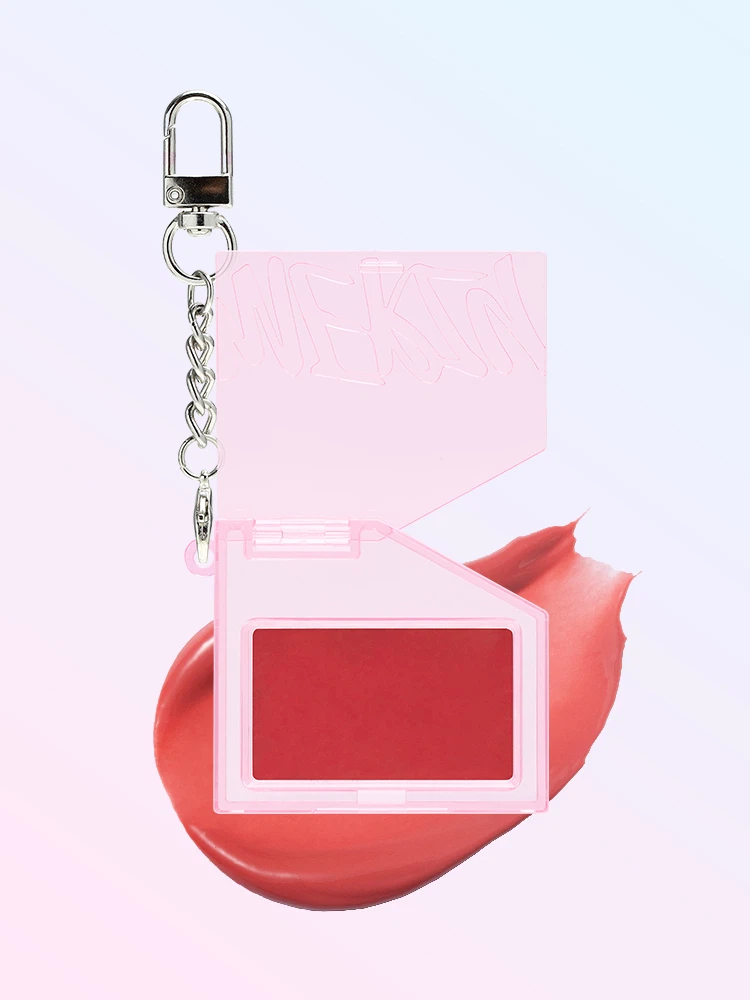 MERZY [02 Lychee Rosy] Let's Wearing Lip & Cheek Keyring