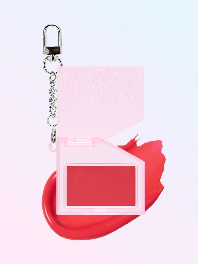 MERZY [03 Sweet Peach] Let's Wearing Lip & Cheek Keyring