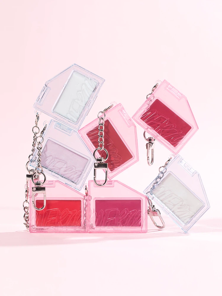 MERZY [03 Sweet Peach] Let's Wearing Lip & Cheek Keyring image 2
