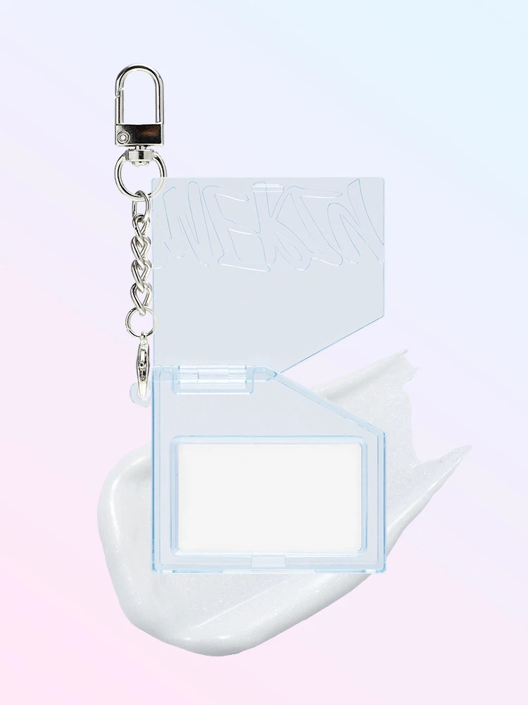 MERZY [07 White Ring] Let's Wearing Lip & Cheek Keyring