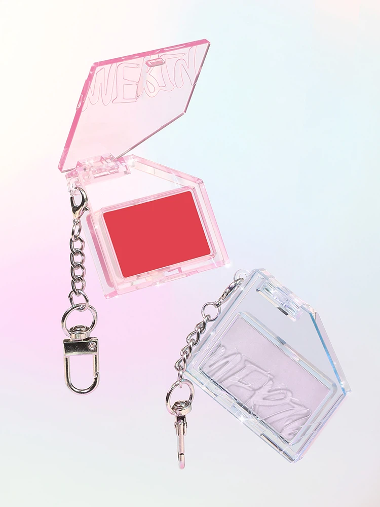 MERZY [07 White Ring] Let's Wearing Lip & Cheek Keyring image 3