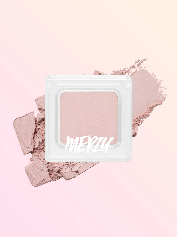 MERZY [01 Pale Peony] Let's Wearing Eyeshadow