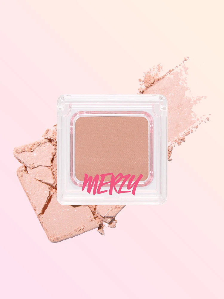 MERZY [05 Apricot Pink] Let's Wearing Eyeshadow