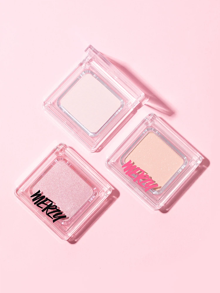 MERZY [07 Veil Beige] Let's Wearing Eyeshadow image 4