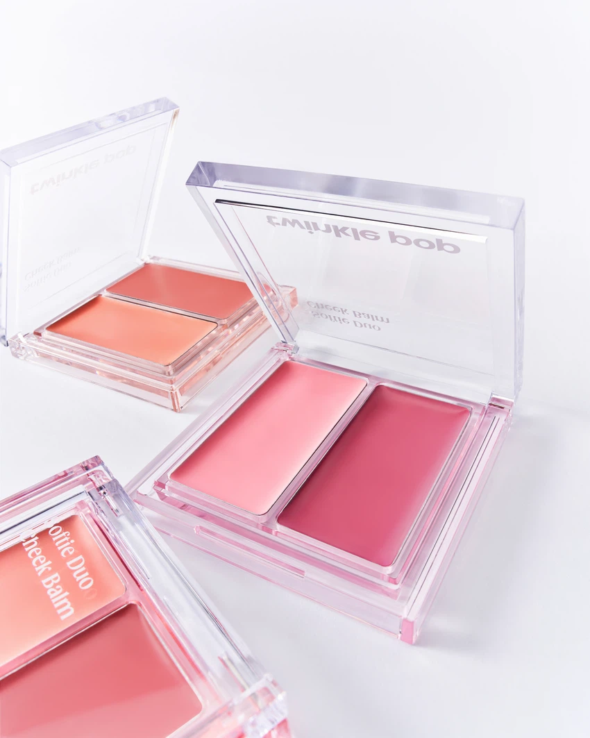 Twinkle Pop [01 Petal Bloom] Softie Duo Cheek Balm by CLIO image 4