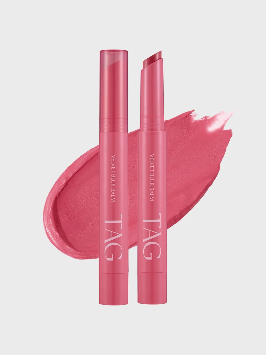 TAG Velvet Blur Balm (No.4 Hearty Pink)
