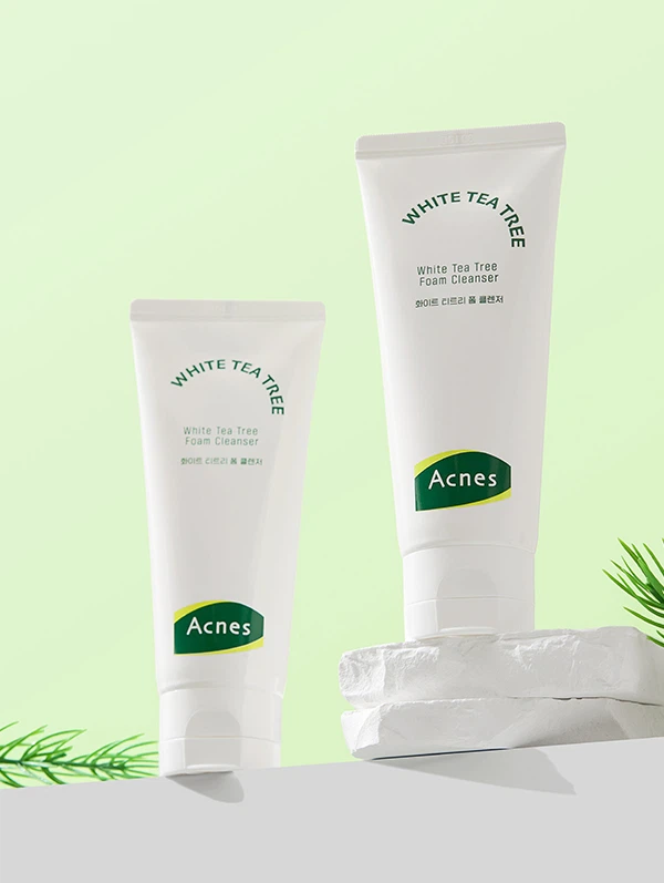 Acnes White Tea Tree Foam Cleanser 100 ml image 2