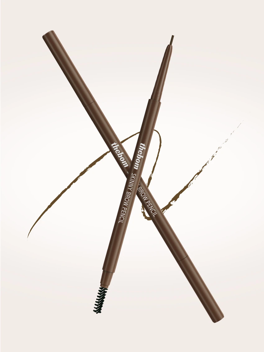 thebom [01 Deep Brown] Skinny Brow Pencil