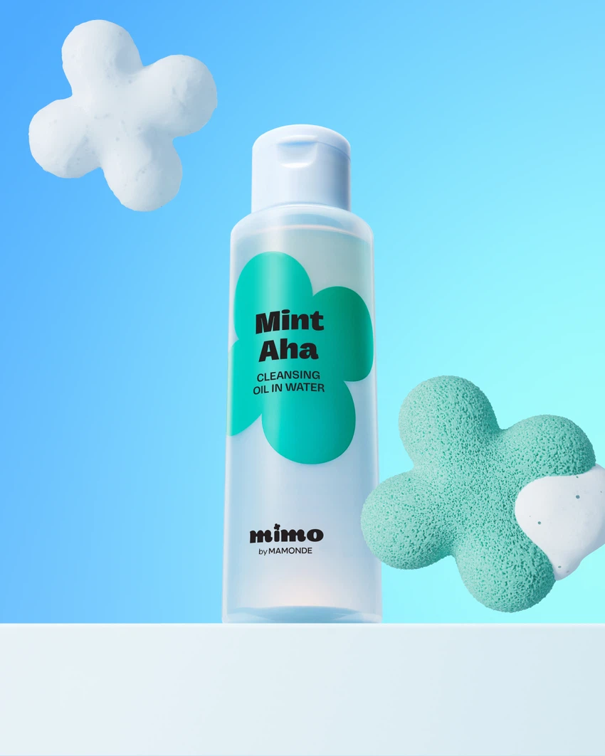 MIMO by MAMONDE Mint-aha Cleansing Oil Water 100 ml (Amorepacific)