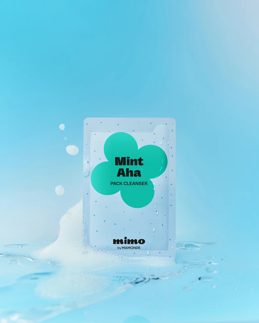 MIMO by MAMONDE Mint-aha Pack Cleanser 4 g x 6 pcs (Amorepacific) image 2