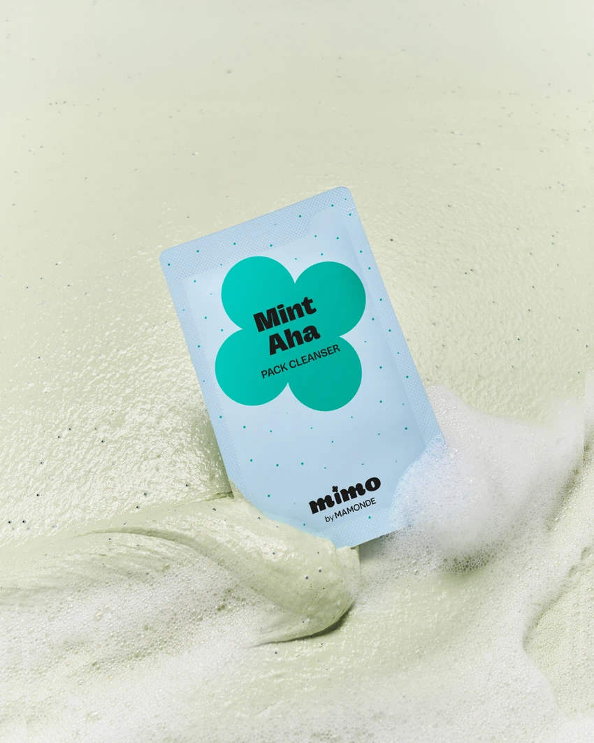MIMO by MAMONDE Mint-aha Pack Cleanser 4 g x 6 pcs (Amorepacific) image 3