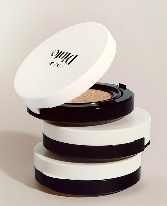 PRELUDE Dinto [93 Calm Cloud Herb] Cloud Herb Blur Radiance Cushion 15 g image 3