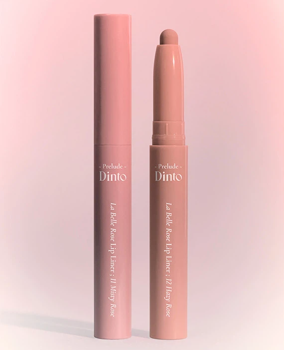PRELUDE Dinto [11 Misty Rose] La Belle Rose Lip Liner image 2