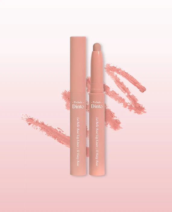 PRELUDE Dinto [12 Hazy Rose] La Belle Rose Lip Liner
