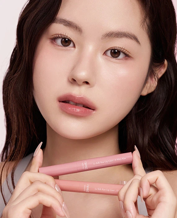 PRELUDE Dinto [12 Hazy Rose] La Belle Rose Lip Liner image 5