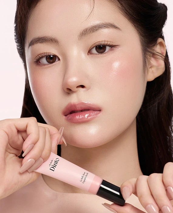 PRELUDE Dinto [64 Muse Rose] La Belle Rose Liquid Cheek 10 ml image 3