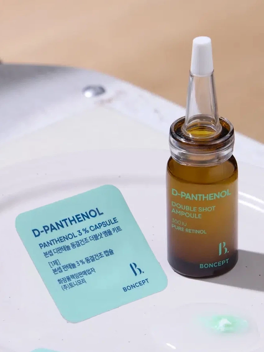 BONCEPT D-Panthenol Freeze-Dried Double Shot Ampoule Kit