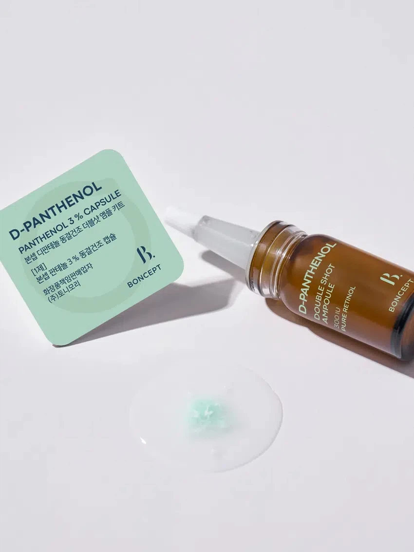 BONCEPT D-Panthenol Freeze-Dried Double Shot Ampoule Kit image 3