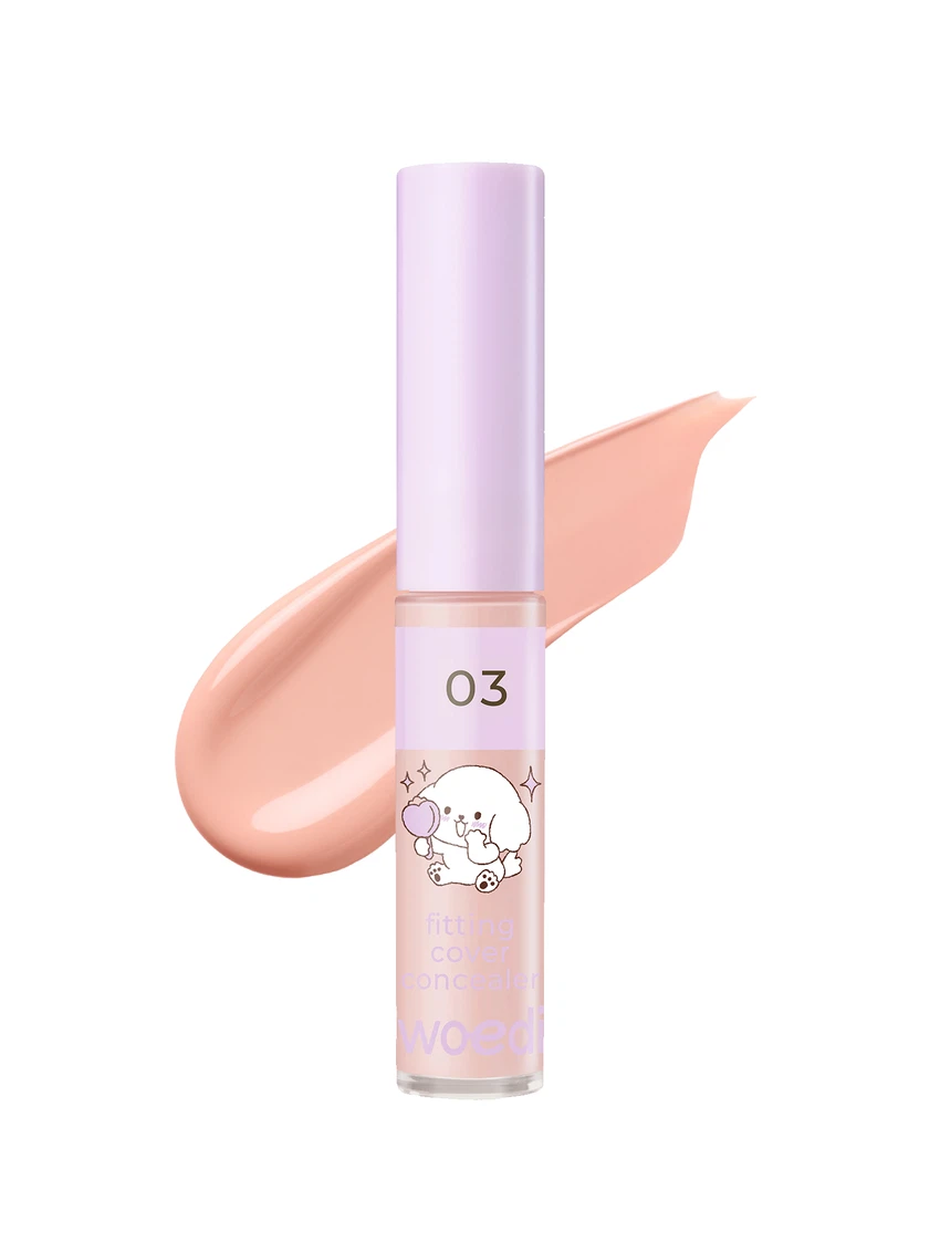 twoedit by LUNA [03 Peach Salmon] Fit Cover Concealer X Seshong image 2