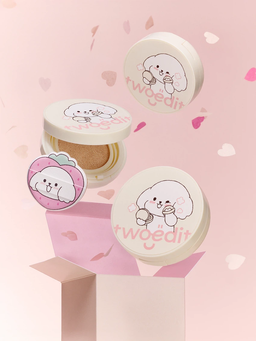 twoedit by LUNA [02 Natural] Glossy Cover Cushion 13 g X Seshong