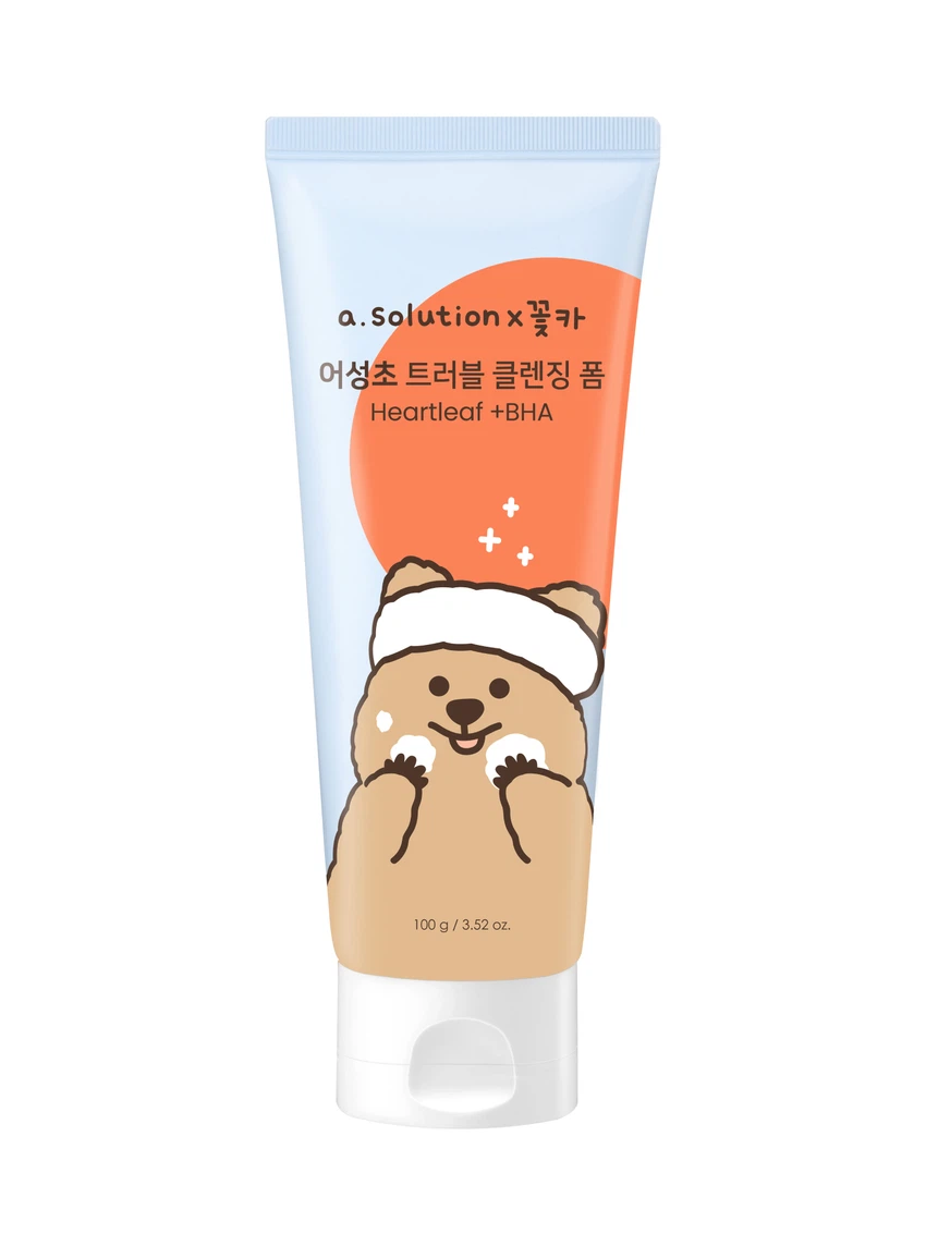 A-Solution Heartleaf Trouble Cleansing Foam 100 g Xflower Card image 2