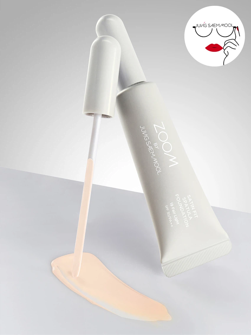 JUNGSAEMMOOL Zoom [No.19 Fair Light] Satin Fit Spatula Foundation 25 ml