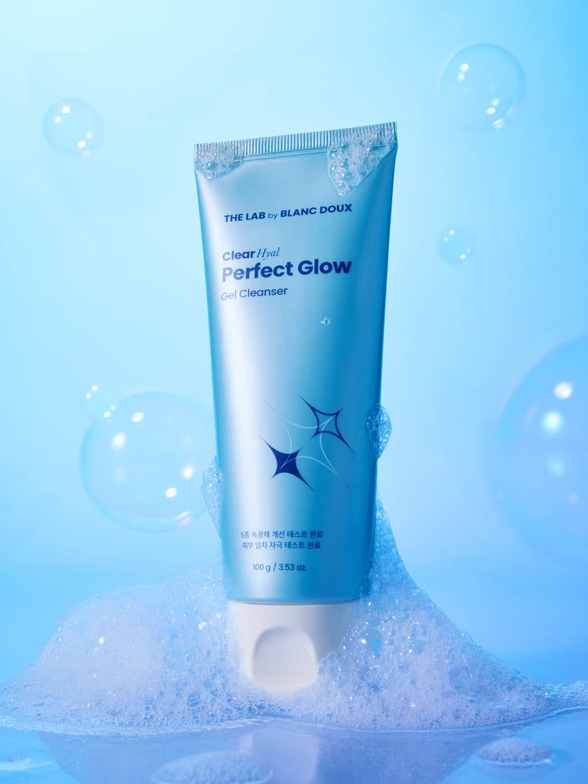 THE LAB by BLANC DOUX Clear Hyal Dewy Glow Gel Cleanser 100 g