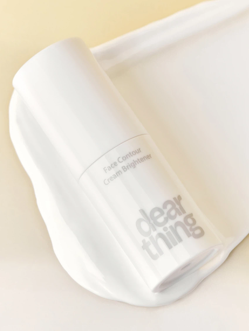 Milk Touch Dear Think [01 Pale White] Face Contour Cream Brightener image 3