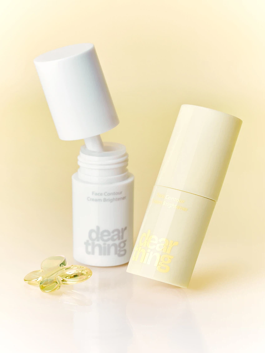 Milk Touch Dear Think [01 Pale White] Face Contour Cream Brightener image 4