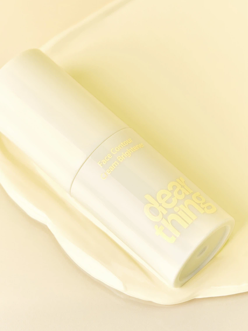Milk Touch Dear Think [02 Purelemon] Face Contour Cream Brightener image 3