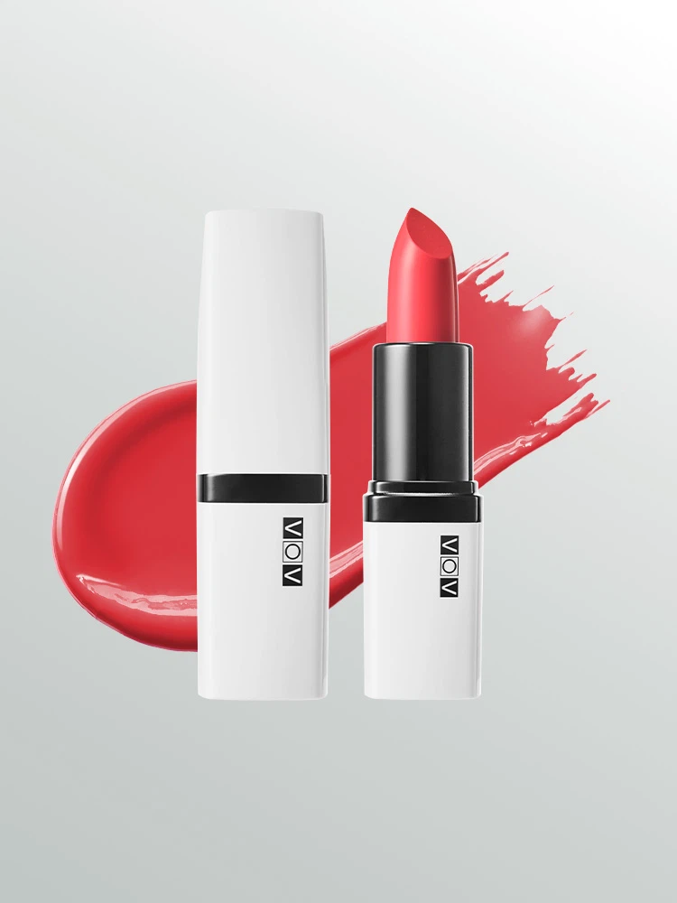 VOV [02 Ruby Red] Satin Slip Lip Stick