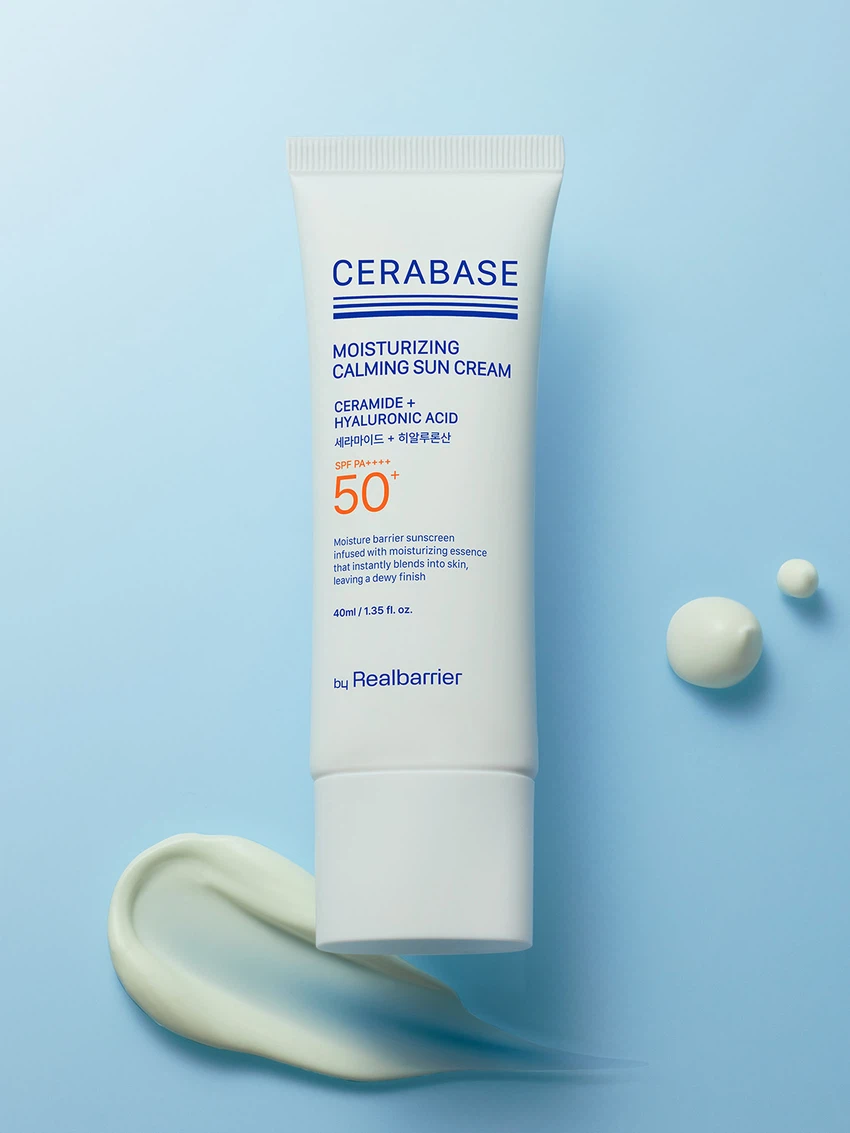 by Real Barrier Cera Base Moisturizing Calming Sunscreen 40 ml image 3