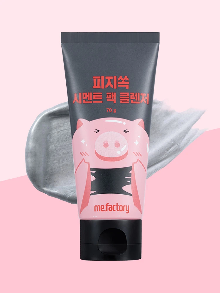 MEFACTORY Sebum-Absorbing Cement Pack Cleanser 70 g