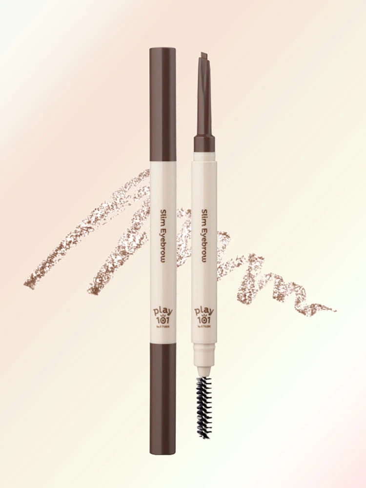 Play 101 by ETUDE [01 Soft Brown] Slim Eyebrow Pencil
