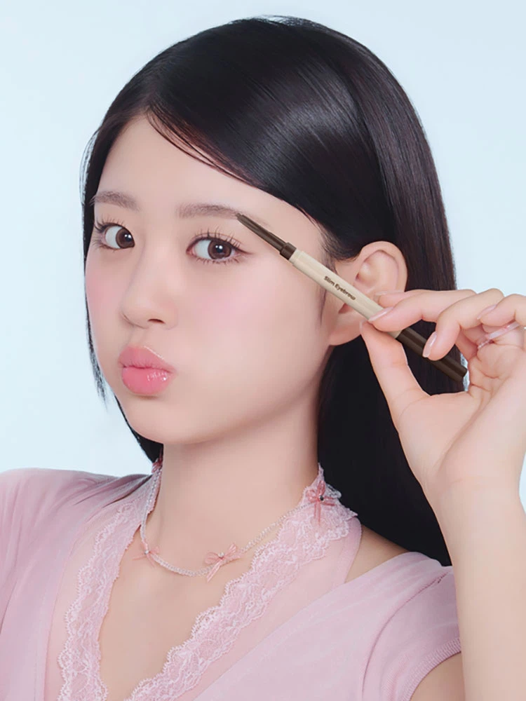 Play 101 by ETUDE [02 Deep Taupe] Slim Eyebrow Pencil image 4