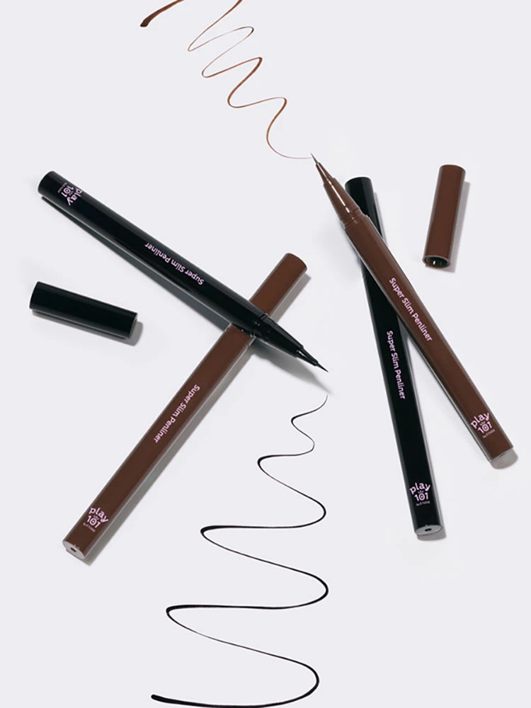 Play 101 by ETUDE [02 Brown] Super Slim Proof Pen Liner image 3