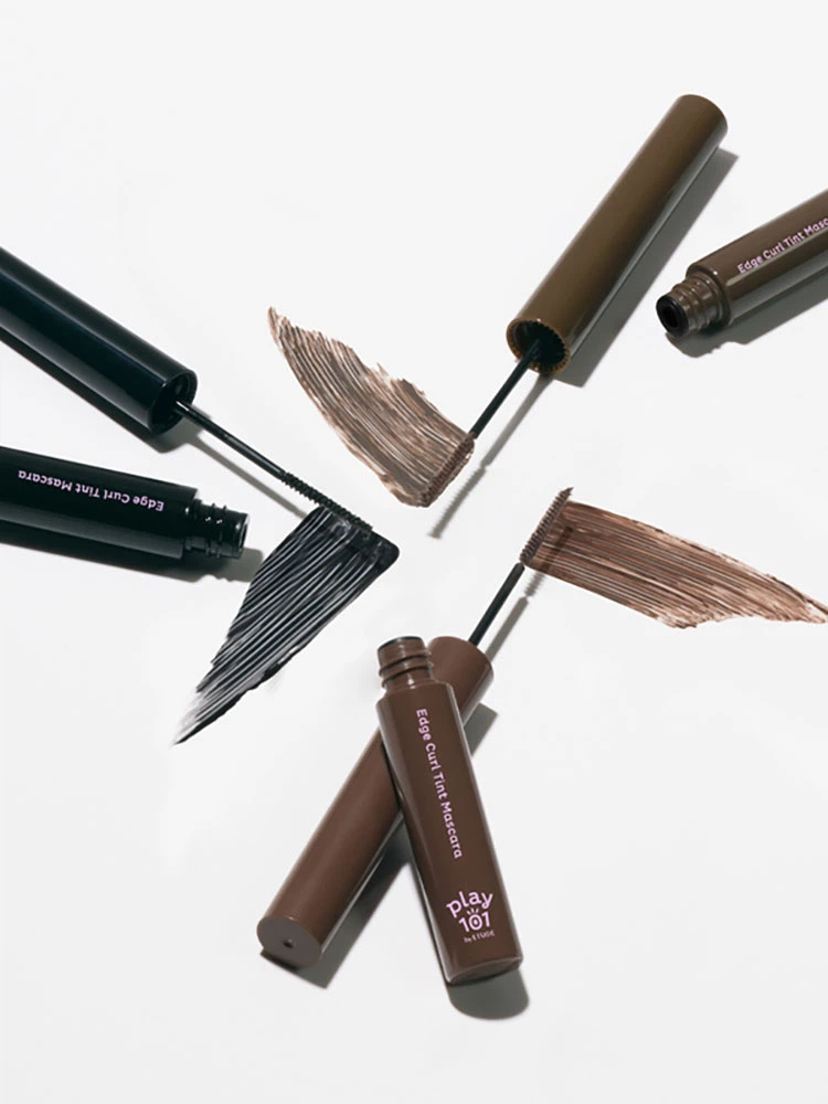 Play 101 by ETUDE [03 Ash Brown] Edgecurl Tint Mascara image 3