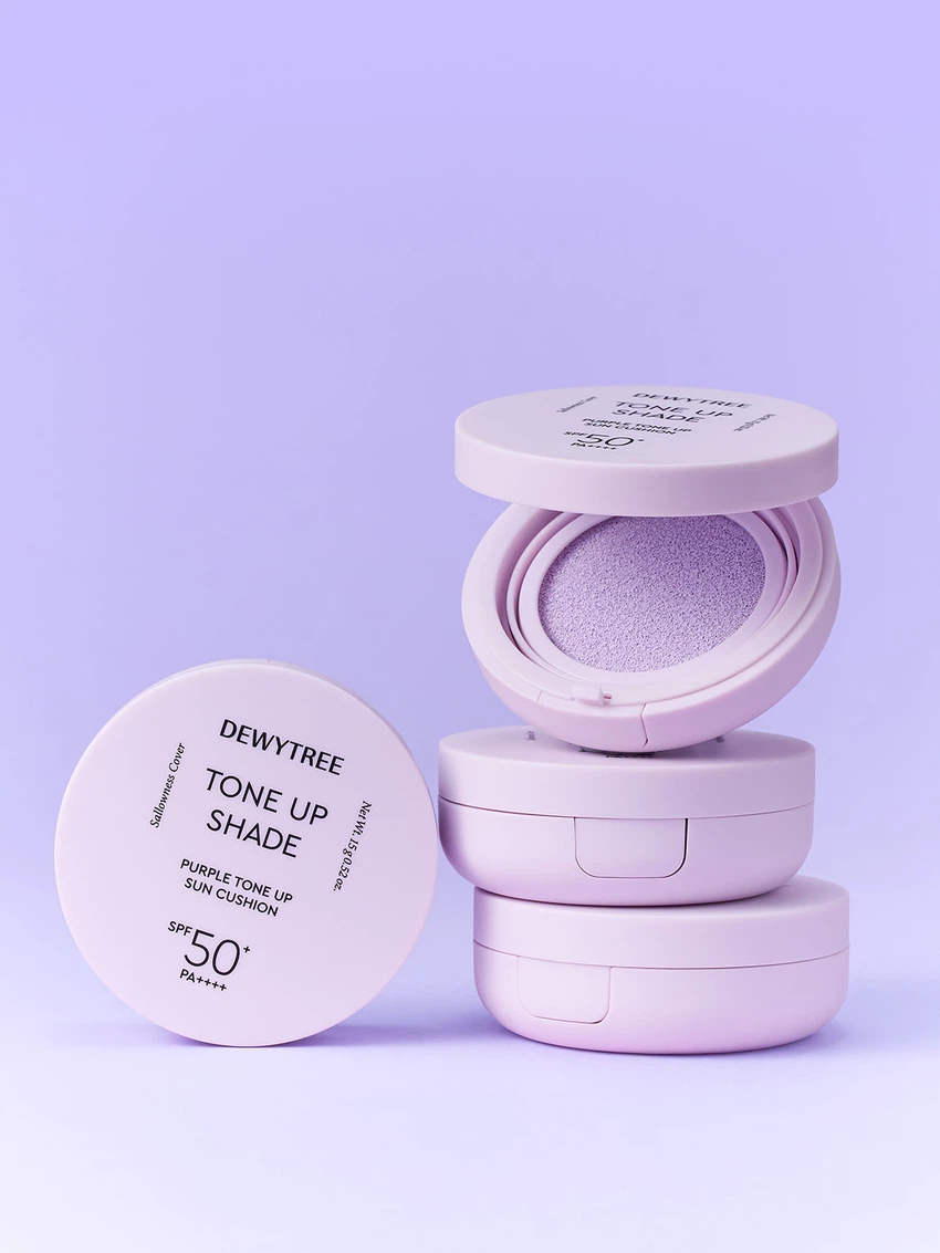 DEWYTREE Tone-upshade Purpletone-up Sun Cushion 15 g image 2
