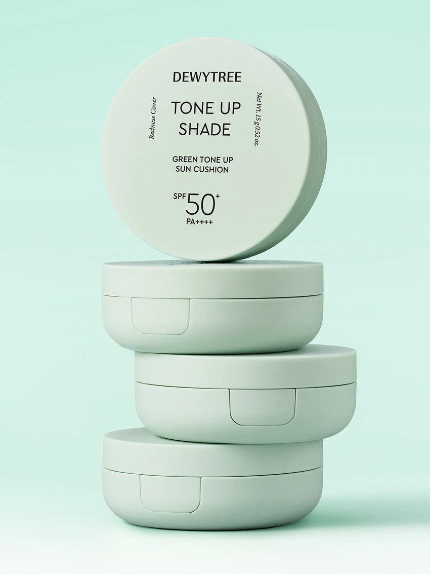 DEWYTREE Tone-upshade Greentone-up Sun Cushion 15 g image 2