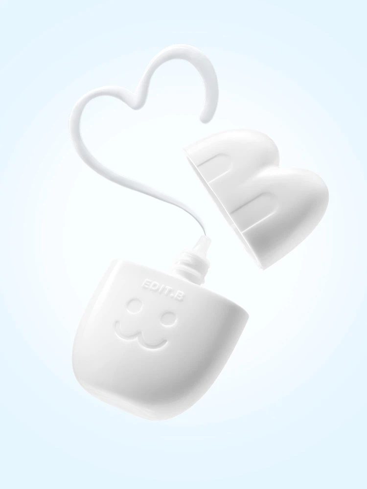 EDIT.B [No.3 Milk White] Bare Bunny Tone Filter Sunscreen 30 ml