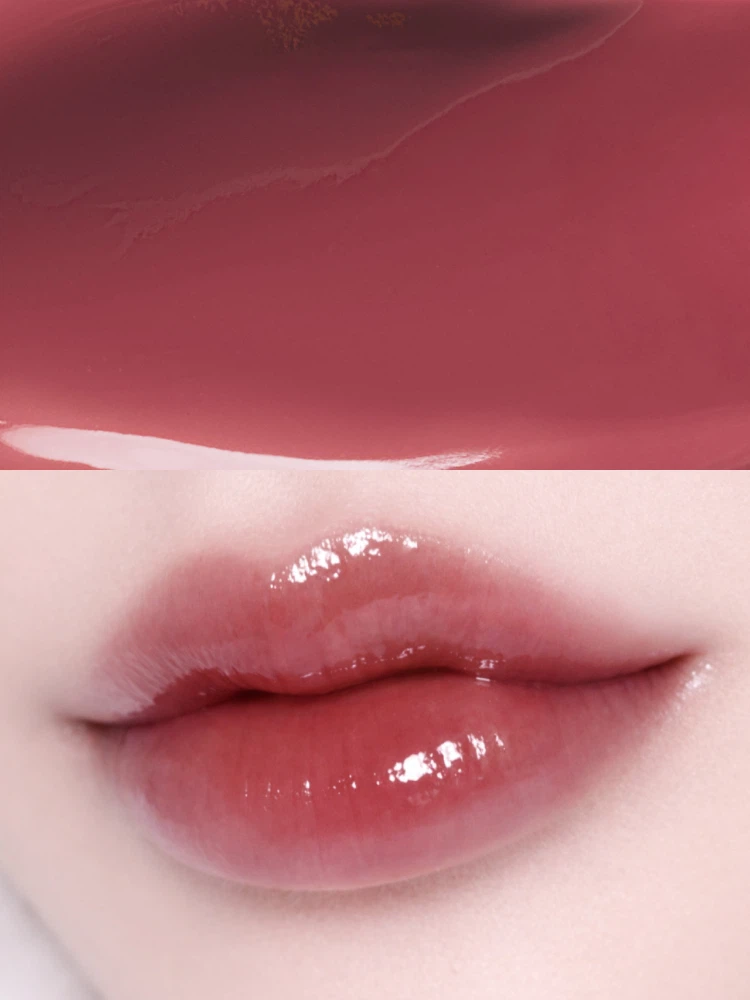 CODE GLOKOLOR [02 Plum Jam] Syrup Glaze Lipcare Serum image 2
