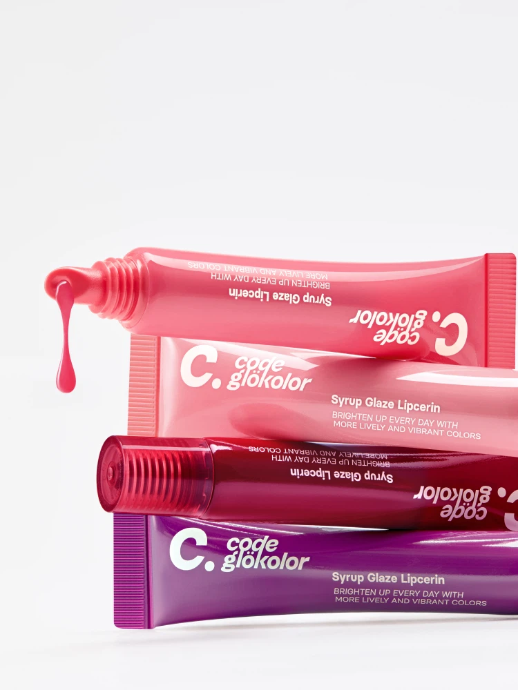 CODE GLOKOLOR [03 Grape Jam] Syrup Glaze Lipcare Serum image 3