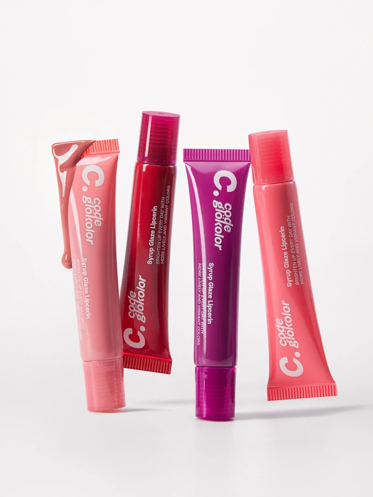 CODE GLOKOLOR [04 Watermelonjam] Syrup Glaze Lipcare Serum image 3