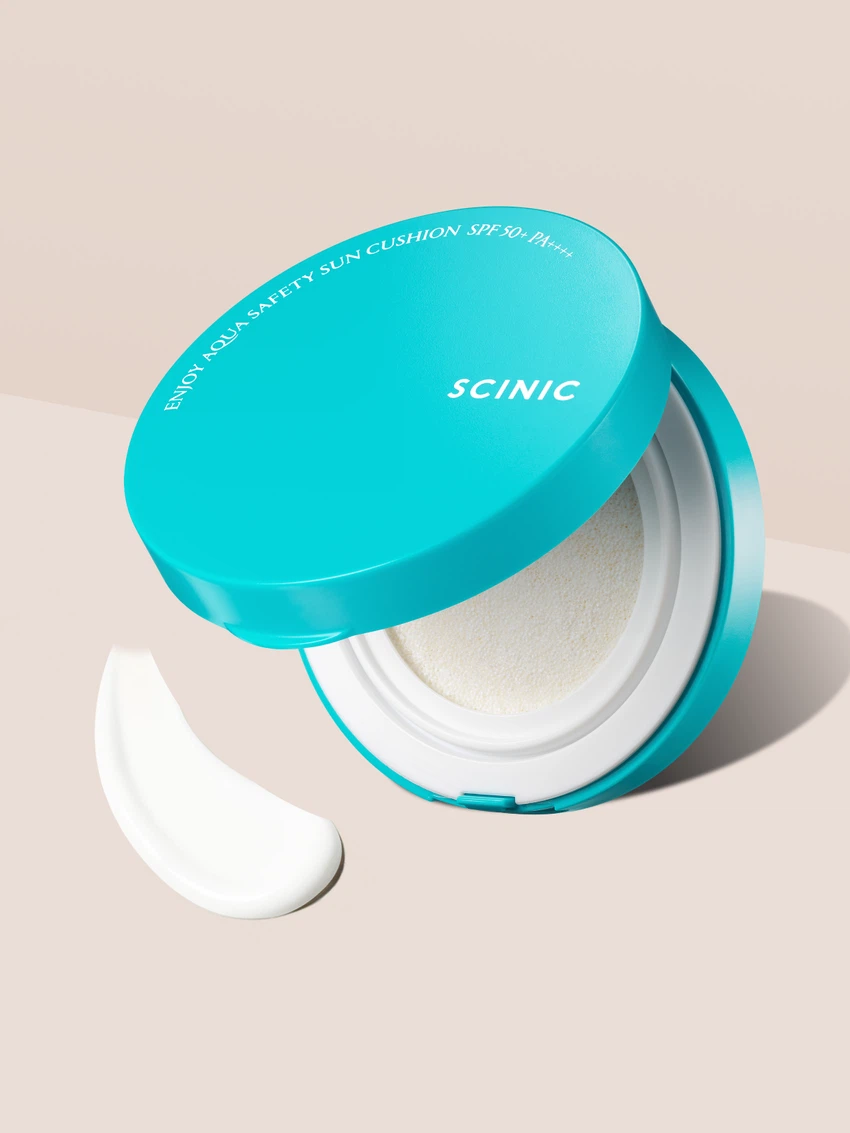 SCINIC Enjoy Aqua Safety Mineral Sun Cushion 15 g