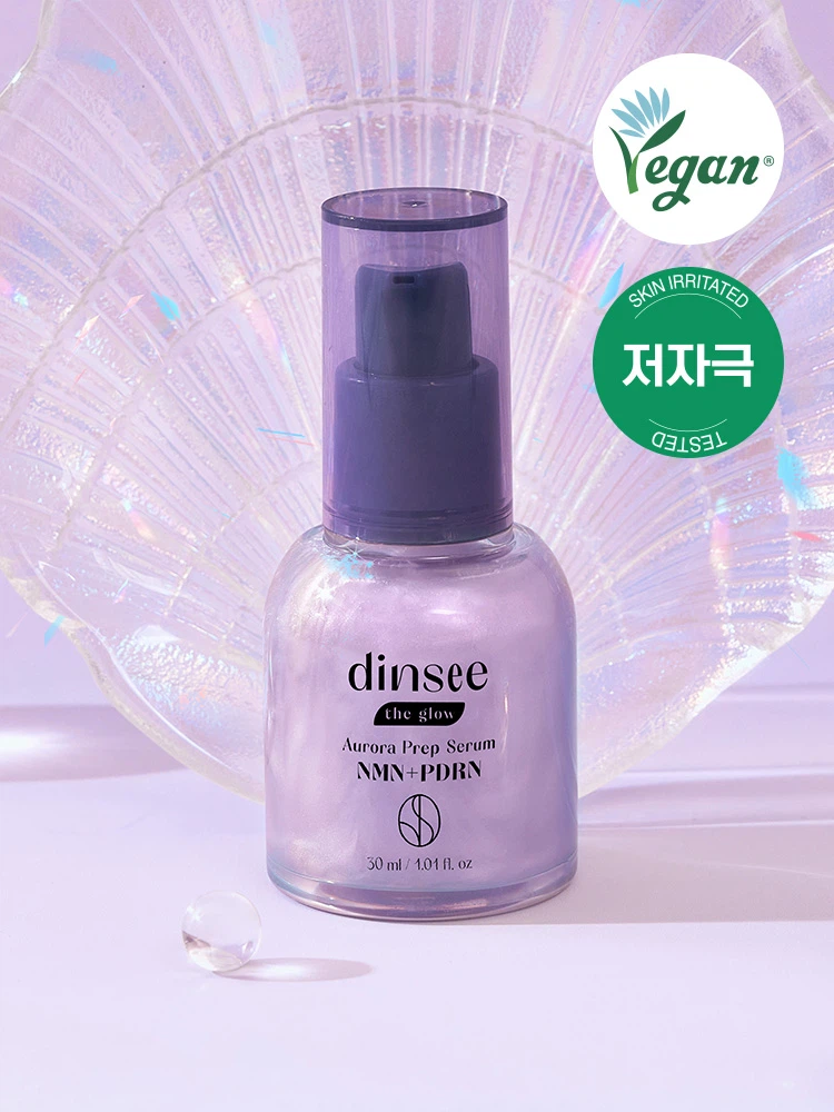 dinsee the glow Aurora NMN PDRN Radianceprep Serum 30 ml