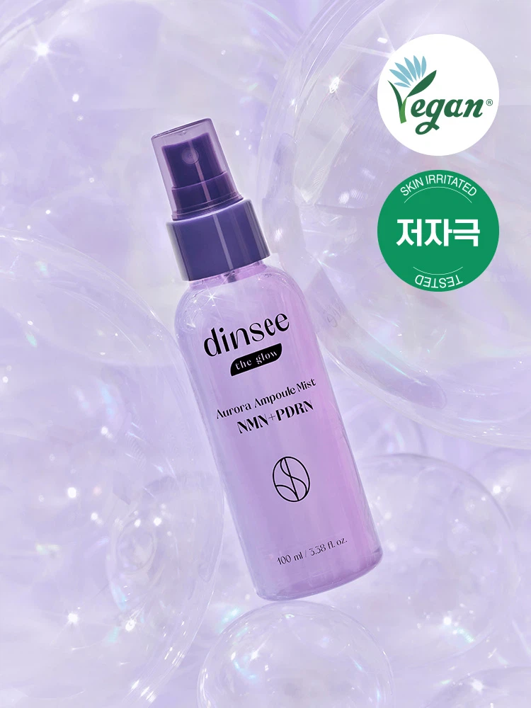 dinsee the glow Aurora NMN PDRN Radiance Ampoule Mist 100 ml