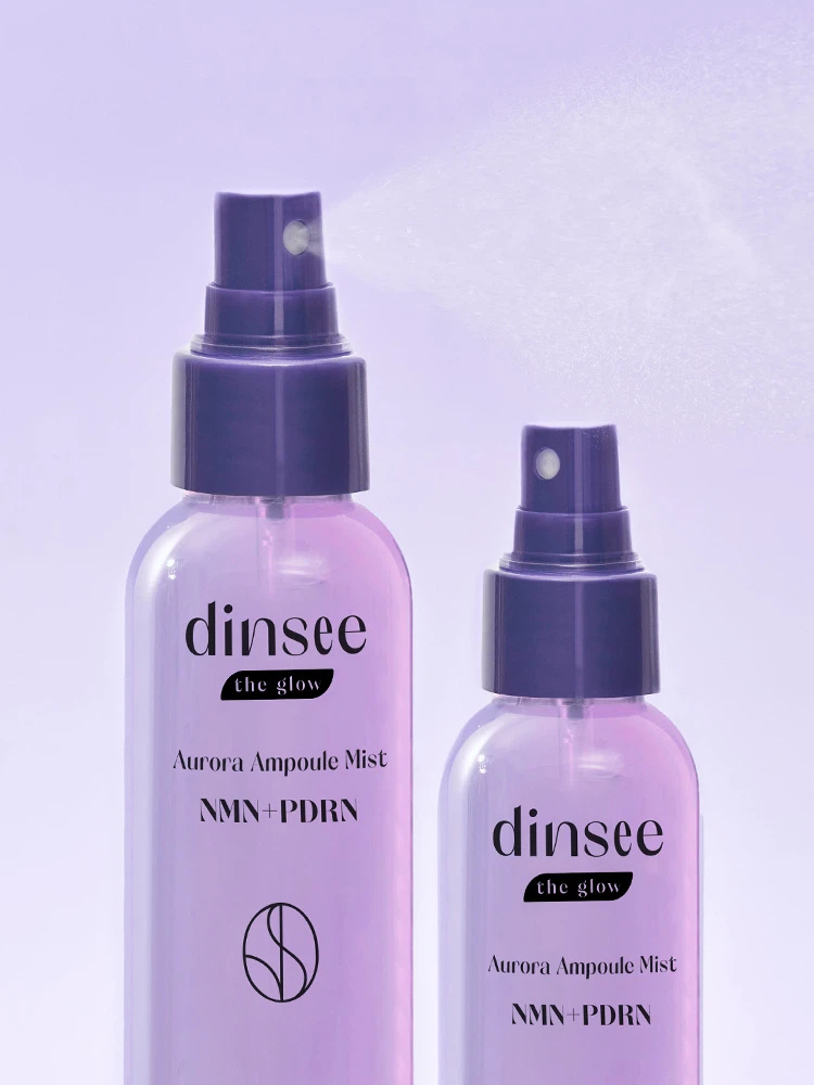 dinsee the glow Aurora NMN PDRN Radiance Ampoule Mist 100 ml image 2