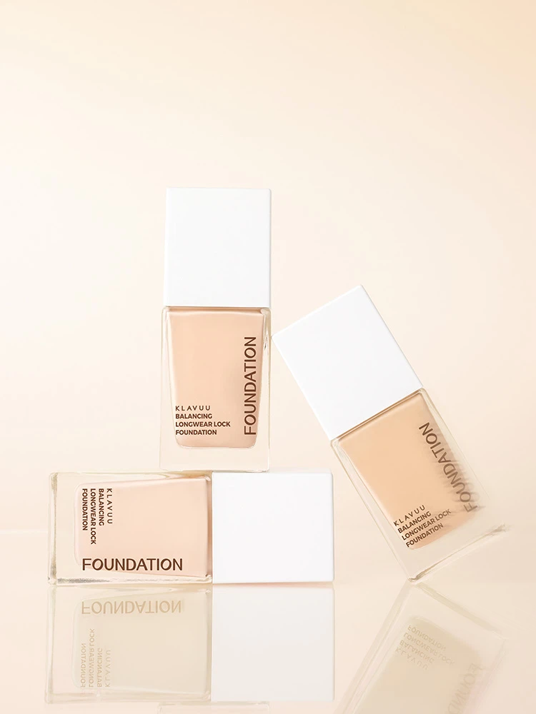KLAVUU [03 Healthy Light] Balancing Long Wear Lock Foundation 25 ml image 2