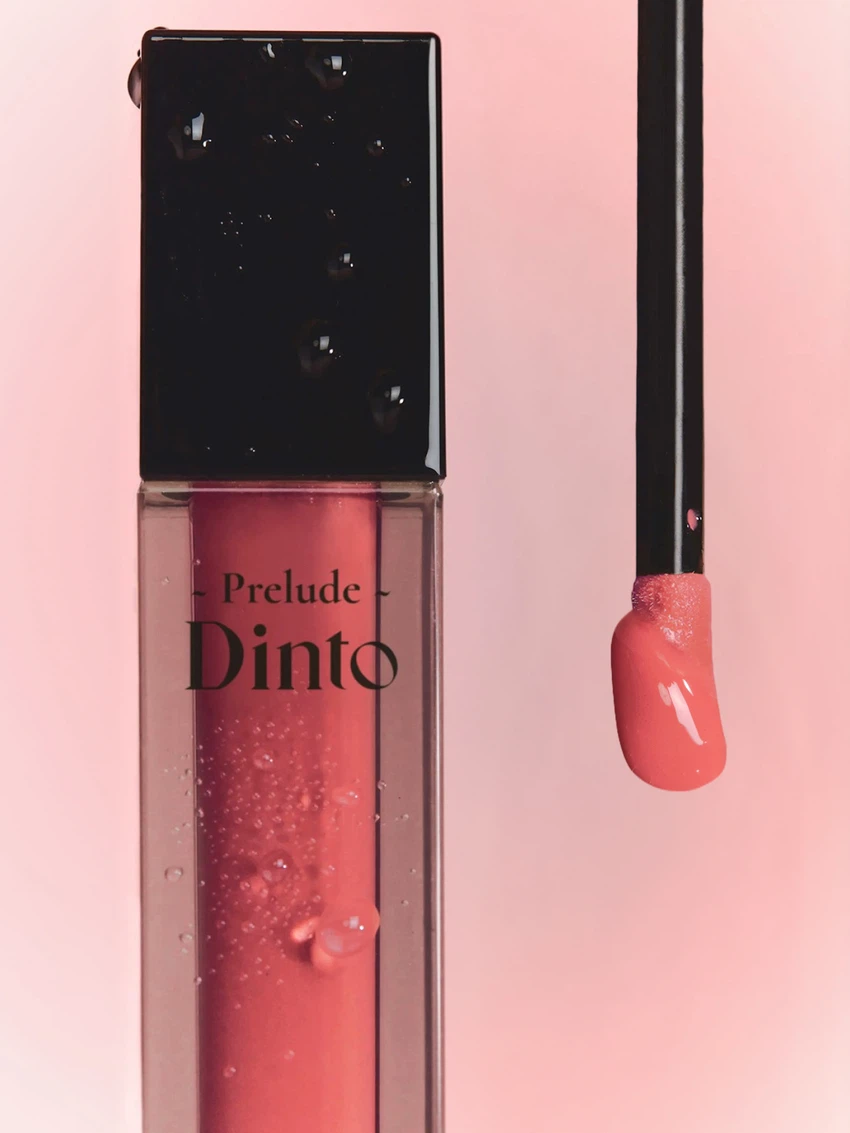 PRELUDE Dinto [34 Frosted Rose] La Belle Rose Glass Lip Gloss image 5